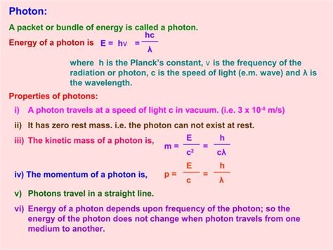 Photoelectric Effect And Dual Nature Of Matter And Radiation Class Ppt