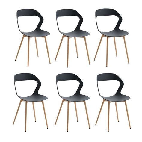 Benyled Lot De Chaises De Salle Manger Au Design Sculpt Assise En