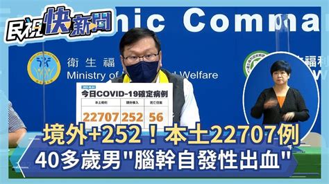 快新聞／40多歲男「腦幹自發性出血」 確診住院不到2周後亡－民視新聞 Youtube