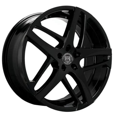 20 Staggered Lexani Wheels Bavaria Gloss Black Rims Lx089 2