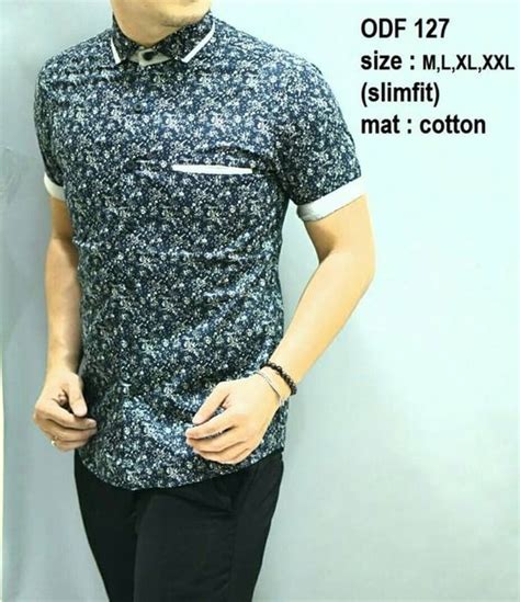 Jual KEMEJA BATIK PRIA SLIM FIT MEWAH ODZA MODERN BAJU BATIK SLIMFIT