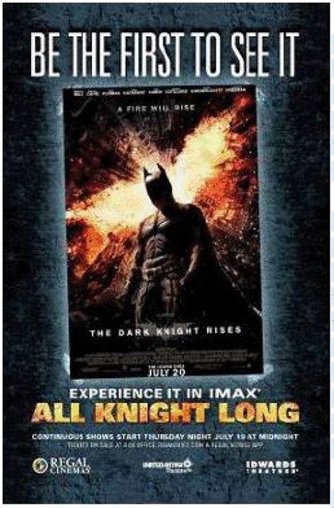 The Dark Knight Rises Imax Poster