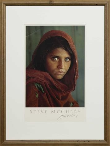 SHARBAT GULA, AFGHAN GIRL, PAKISTAN by Steve McCurry on artnet