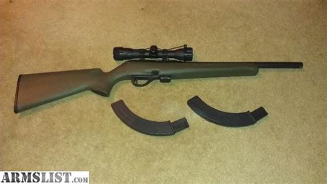 Armslist For Saletrade Remington 597 Threaded Bull Barrel