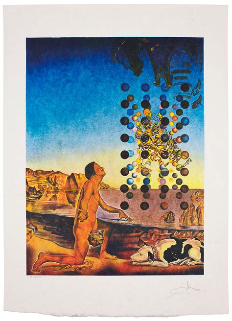 Dali Salvador Dali Nude In Contenplation Before The Five Regular