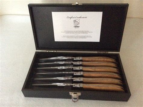 Laguiole Style De Vie Steak Knives Stainless Steel With Catawiki