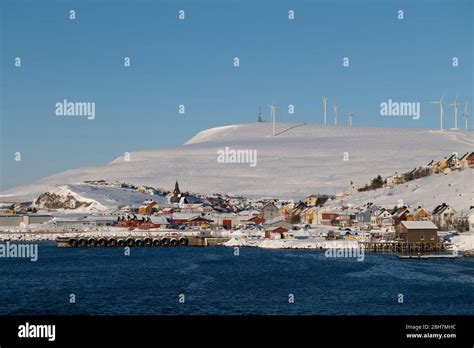 Havoysund, Municipality in Havøya,Norway Stock Photo - Alamy