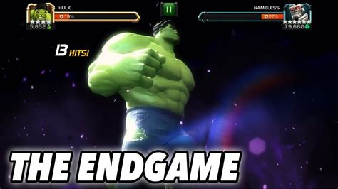 The Endgame Uncollected Nameless Thanos Fight Marvel Contest Of