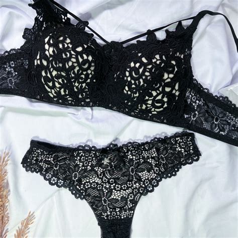 Conjunto Luxo Cod Cat Logo Atacado Da Lingerie E Meias