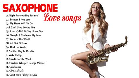 The Very Best Of Beautiful Romantic Saxophone Love Songs Best Saxophone Instrumental Love