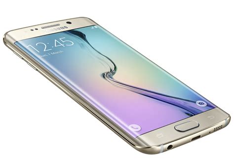 Samsung Galaxy S6 Edge Smartphone Has A Curved Screen