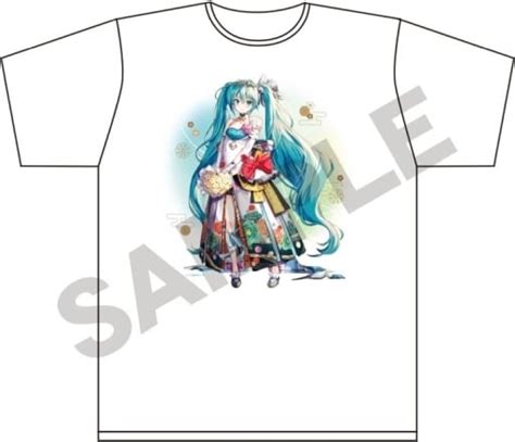 駿河屋 初音ミクバースデー Tシャツ ホワイト メンズlサイズ 「初音ミク」（tシャツ）