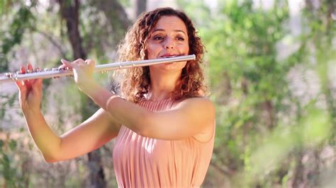 Female Flute Player I YouTube