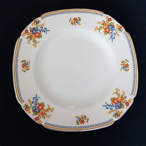 John Maddock Royal Ivory Royal Cameronian Dinner Plates Sets Of