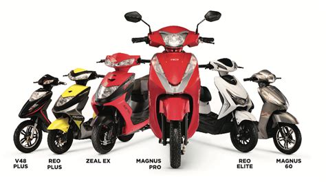 Ampere Electric Scooter Range In India Explained