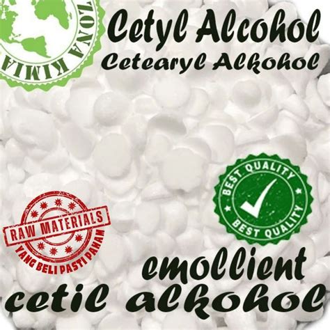 Jual Cetyl Alcohol Setearyl Cetearyl Alcohol Cetil Alkohol 1kg