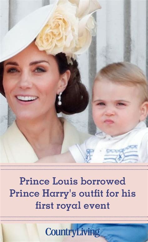 On Saturday Afternoon 8th June Prince Louis Of Cambridge Stole The