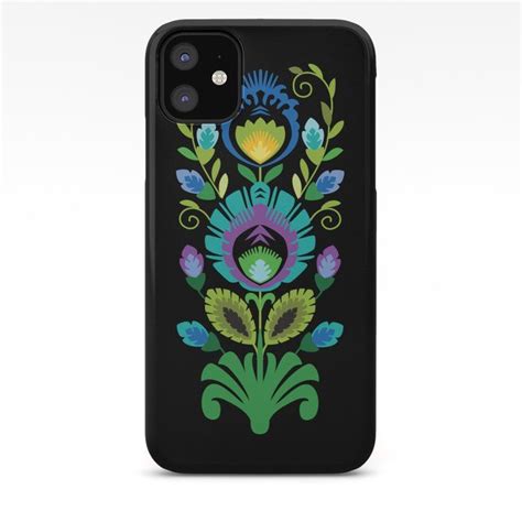 Polish Wycinanki Design By Barbara Pixton Teal Iphone Cases Iphone