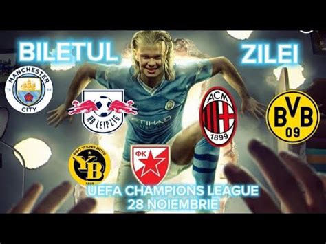 PONTURI Si PARIURI Din Champions League Azi Milan Dortmund Man