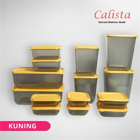 Jual CALISTA FOOD KONTAINER SET OTARU ISI 14 WADAH SAYUR WADAH