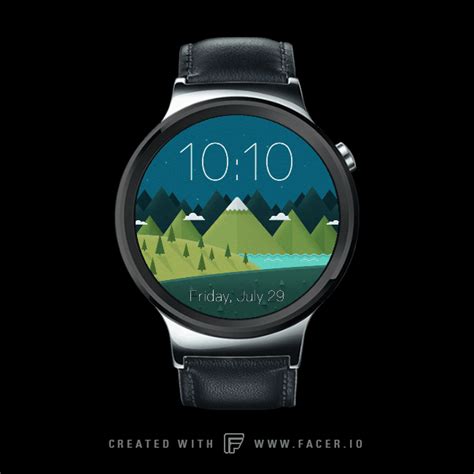 Jonathan Moss High On A Moutain Top Watch Face For Apple Watch