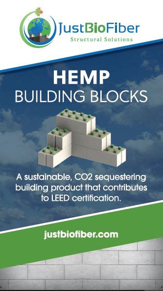 Hemp Building Blocks | Just BioFiber