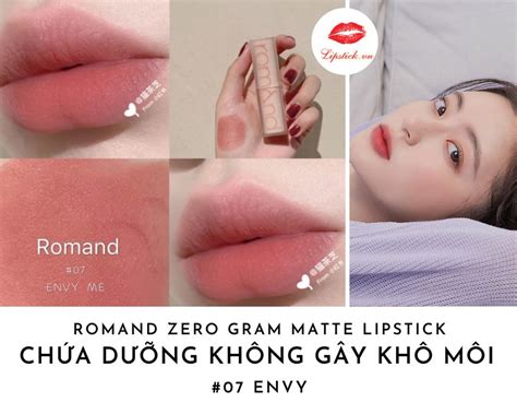 Review Son Romand Màu Envy Me Hồng Nude Đẹp Nhất Hot Nhất