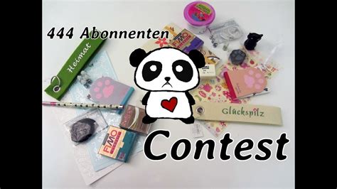 CLOSED Contest Time Dankeschön für über 444 Abonnenten YouTube