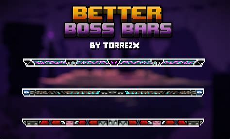 Torrezx Better Boss Bar Screenshots Minecraft Resource Packs