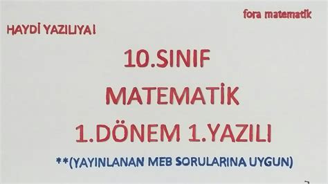 Sinif Matemat K D Nem Yazili Meb Yazili Senaryolarina Uygun