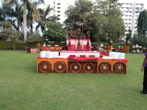 Wooden Catering Antique Led Food Counter At Rs Food Catering