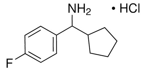 Cyclopentyl Fluorophenyl Methanamine Hydrochloride Aldrichcpr Sigma