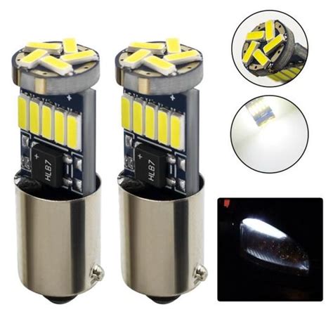 2X Ampoules LED Phare Avant Ampoules De Phare Canbus Sans Erreur Pour