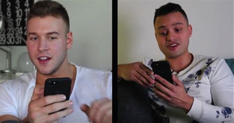 La reacción de hombres heterosexuales viendo fotos de penes Zona Gay