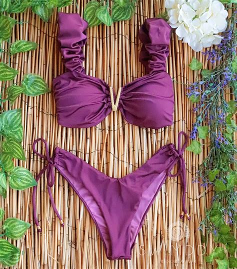 S High Cut Thong Bikini Ola Swimddy Swimwear