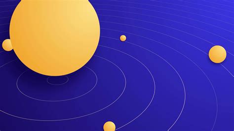 Planets Solar System Orbits Animation