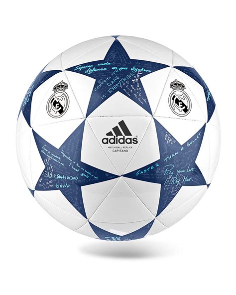 Balón de Fútbol 7 Finale 16 Capitano 2016 2017 UCL Real Madrid Blanco