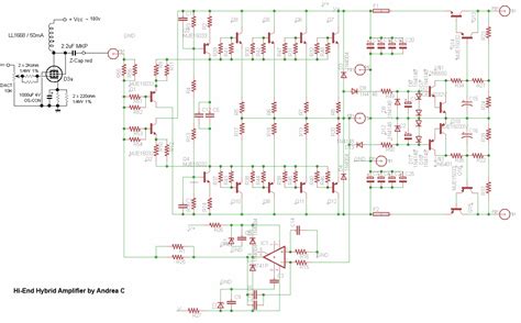 5000w Power Amplifier Circuit Diagram Pcb Layout Super Ocl 500 Watt Power Amplifier Circuit