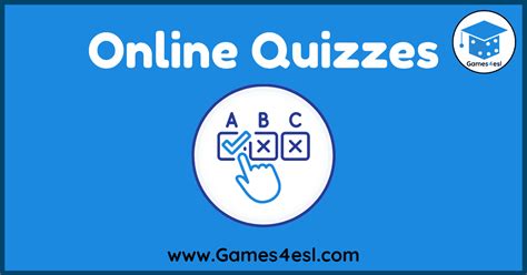 Online Quizzes To Learn English | Games4esl 