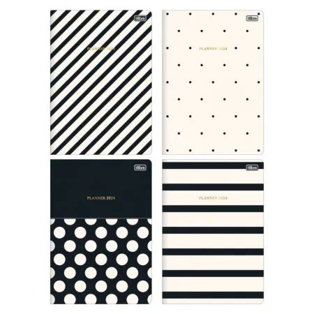 Planner Mensal Grampeado West Village Tilibra Papelaria Meu Papel