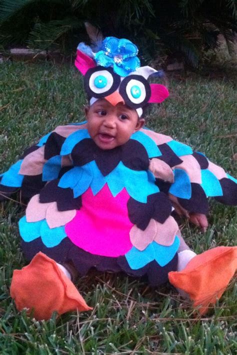 DIY Cute Owl Costume with Hot Glue and Felt