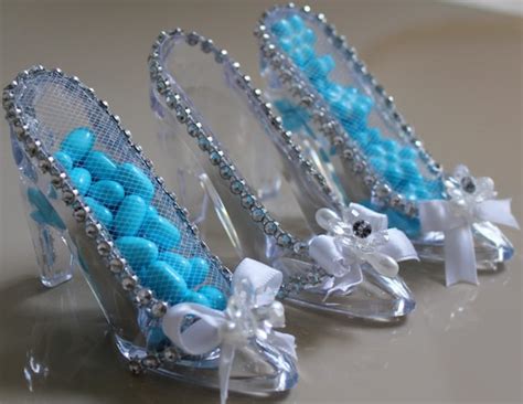 Bride Tiffany Favor Slippers Cinderella Wedding By Favorsboutique