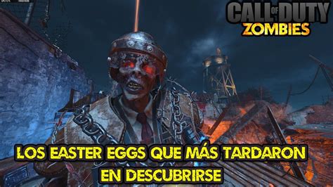 Top 6 Los Easter Eggs Que Tardaron MÁs En Descubrirse De Call Of Duty