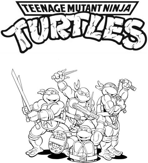 Teenage Mutant Ninja Turtles Coloring Pages To Print K Worksheets