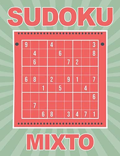 Sudoku Mixto Sudokus Para Adultos Y Personas Mayores En Letra Grande