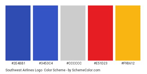 Southwest Airlines Colors Southwest Airlines Successful So Why Carriers ...