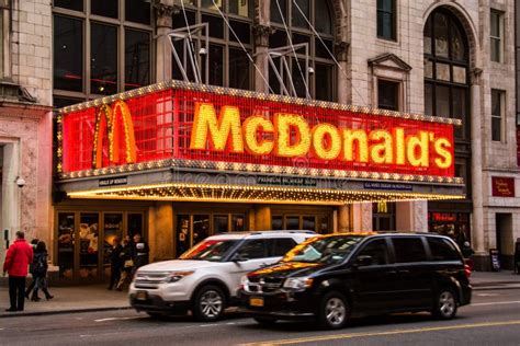 Mcdonalds Times Square Stock Photos Free Royalty Free Stock