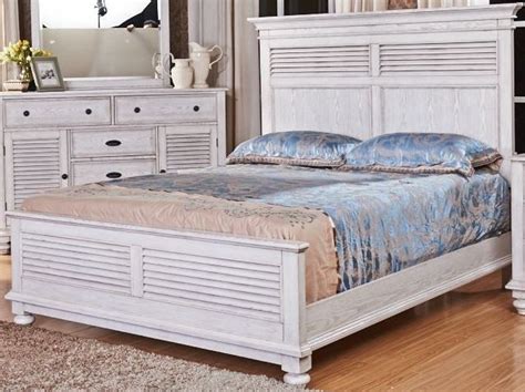 Lakeport Driftwood Queen Panel Bed From New Classic Coleman Furniture