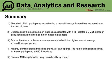 Opioid Overdoses And Other DODD Analyses NADD State Of Ohio 16th