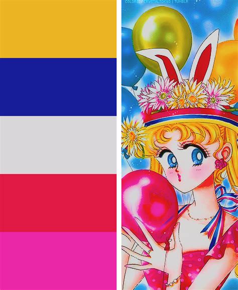 Sailor Moon Color Palette